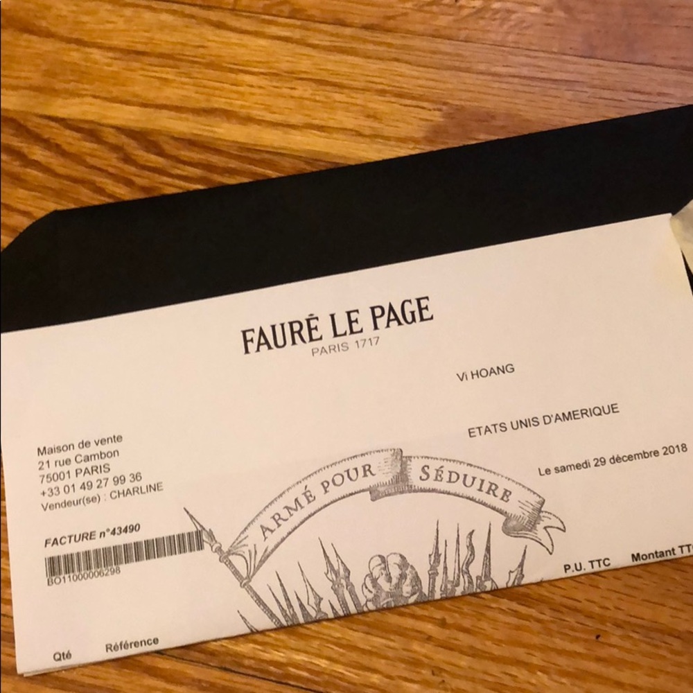 Faure Le Page purse mini-Red,limited edition - Picture 4 of 4